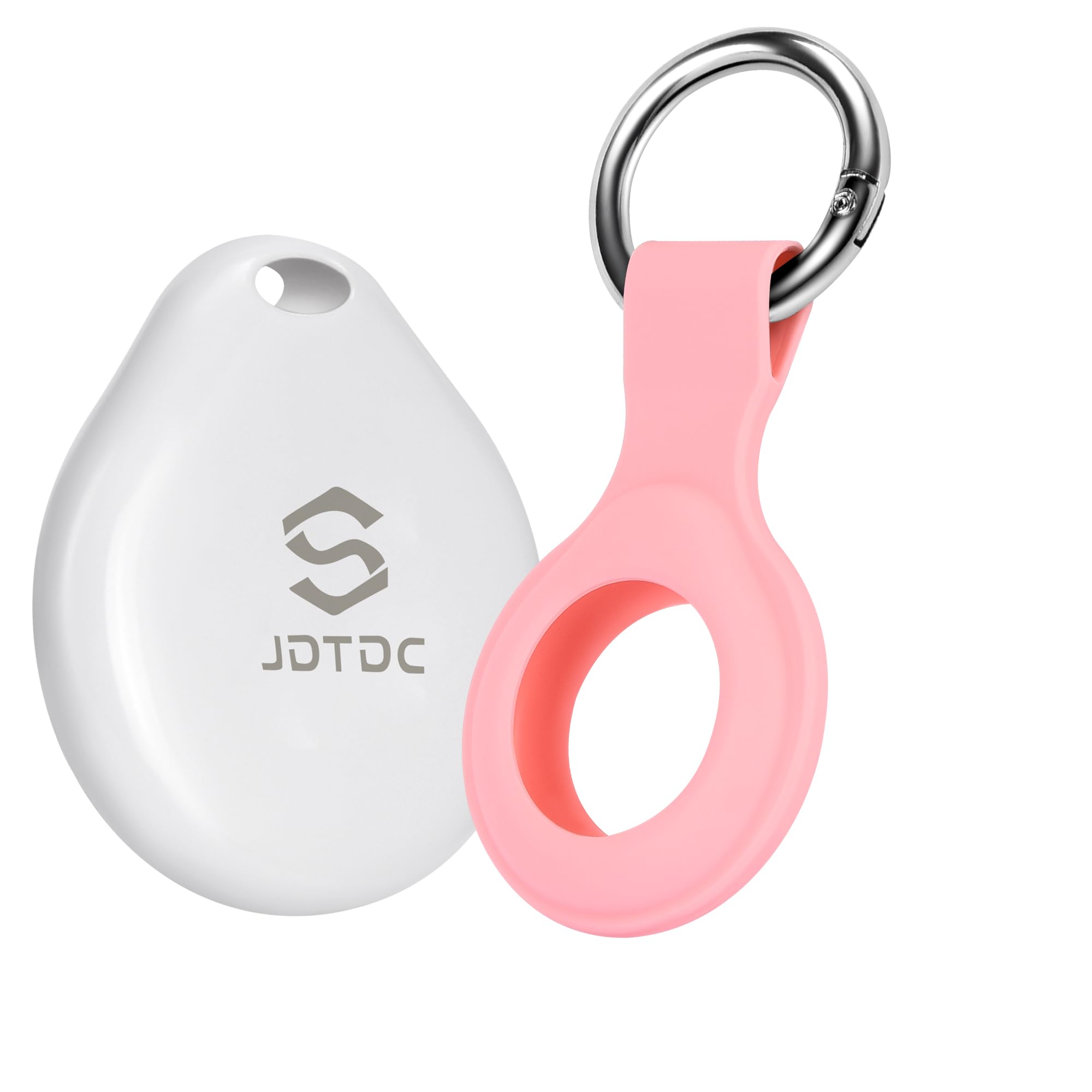 MFi Certified Key-Finder Luggage-Tracker Item-Finder Smart-Tracker-Tag Work with Apple Find My (iOS only) Bluetooth-Item-Tracker Bluetooth-Key-Finder Key Finders & Trackers with Sound (1 Pack)