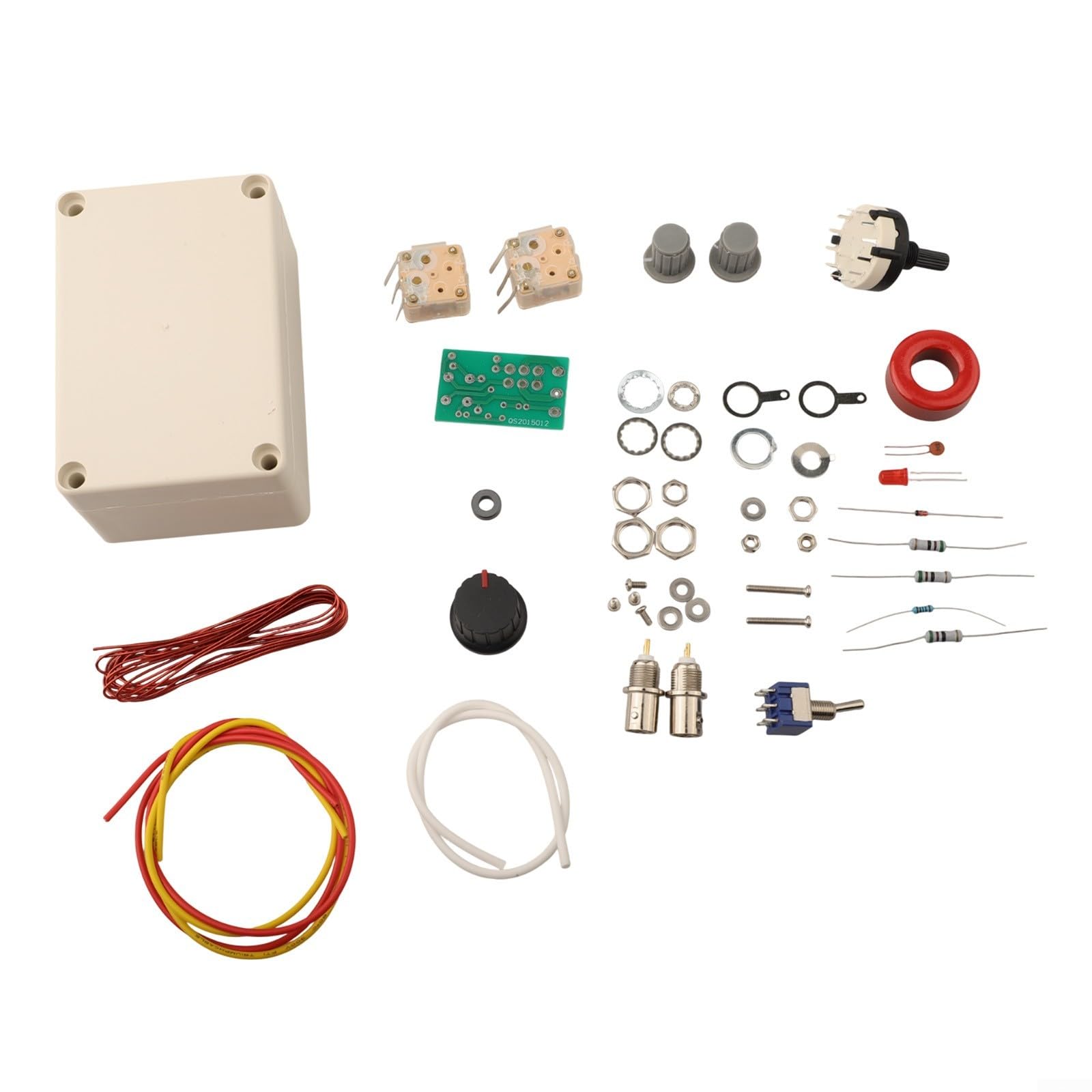 Kit sintonizzatore manuale -30MHz per Ham QRP, rete tipo T con indicatore LED VSWR, gestione potenza RF 15W, interfaccia Q9