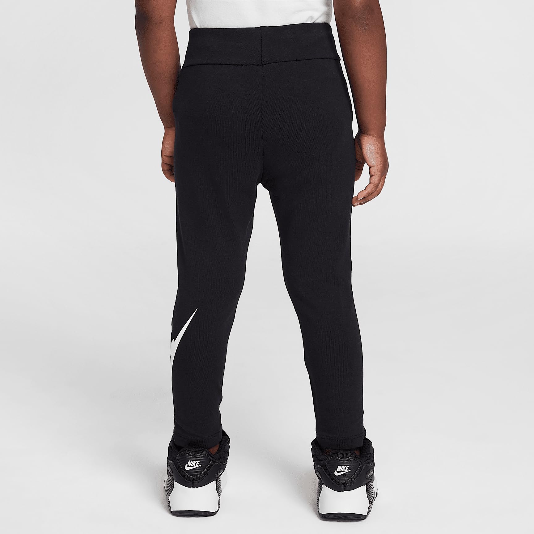 Nike Toddler Club High Rise Leggings (26M316-023, Black) Size 3 Years