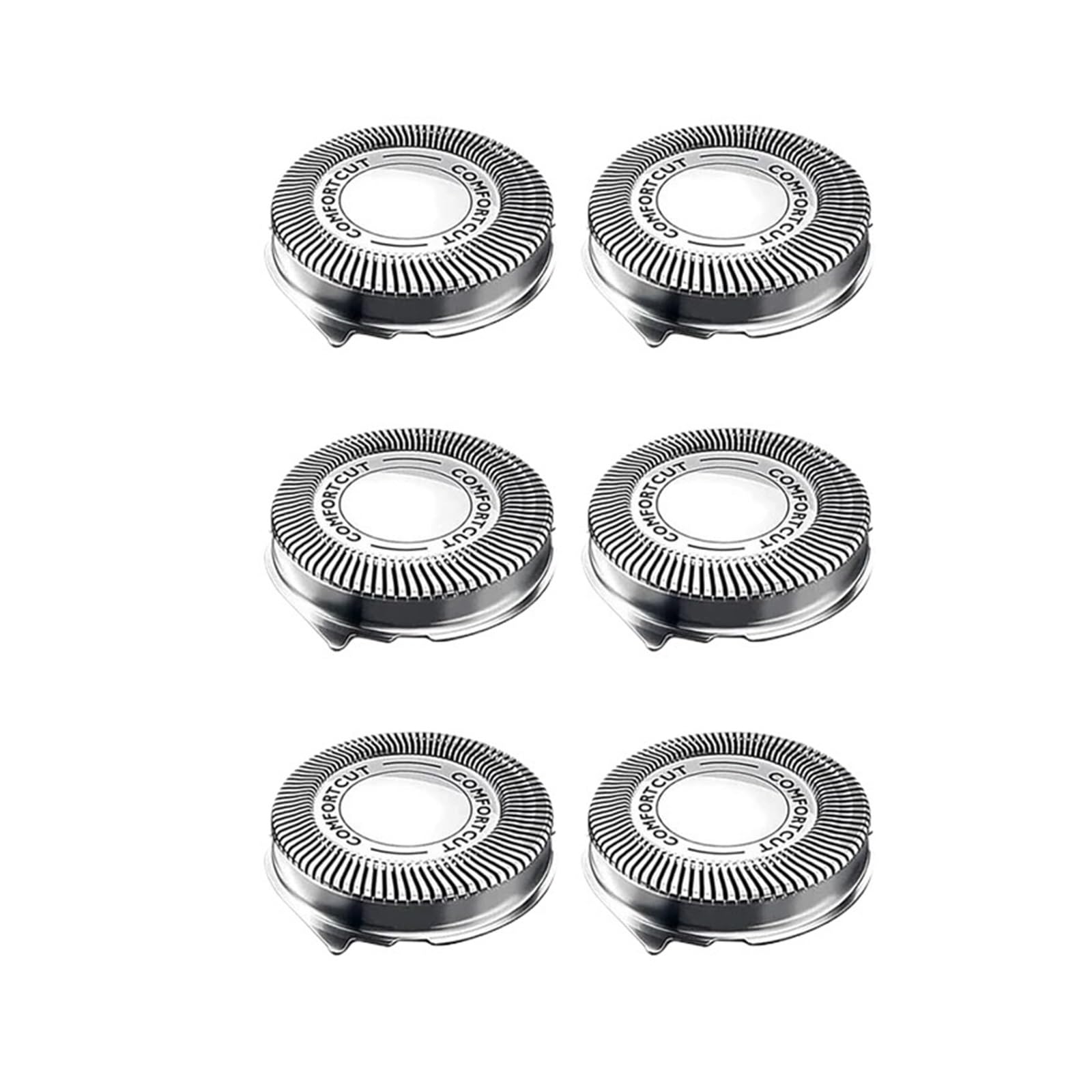 Testine Di Ricambio for Rasoio SH30 Compatibili Con Philips | Lama for rasoio elettrico serie 3000(s3xxx),2000(s2xxx),1000(1xxx)(6 Sets)