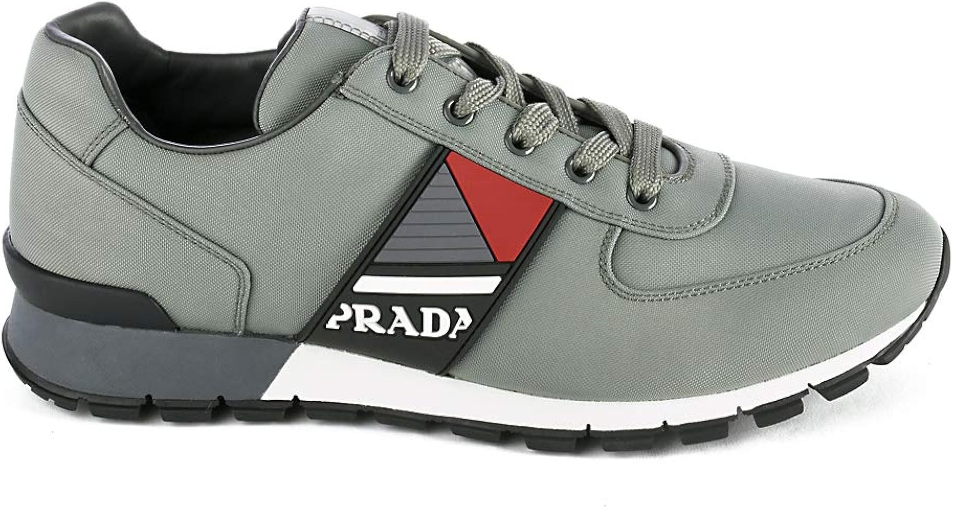 Buy Prada Men's Leather Fabric Low Top Sneaker Shoes 6.5 M US