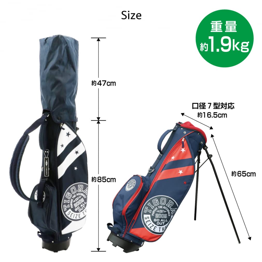 TIGORA GOLF スタンドバッグ ネイビー TIGORA GOLF スタンドバッグ ネイビー 楽天市場】ティゴラ 7型 ハーフ