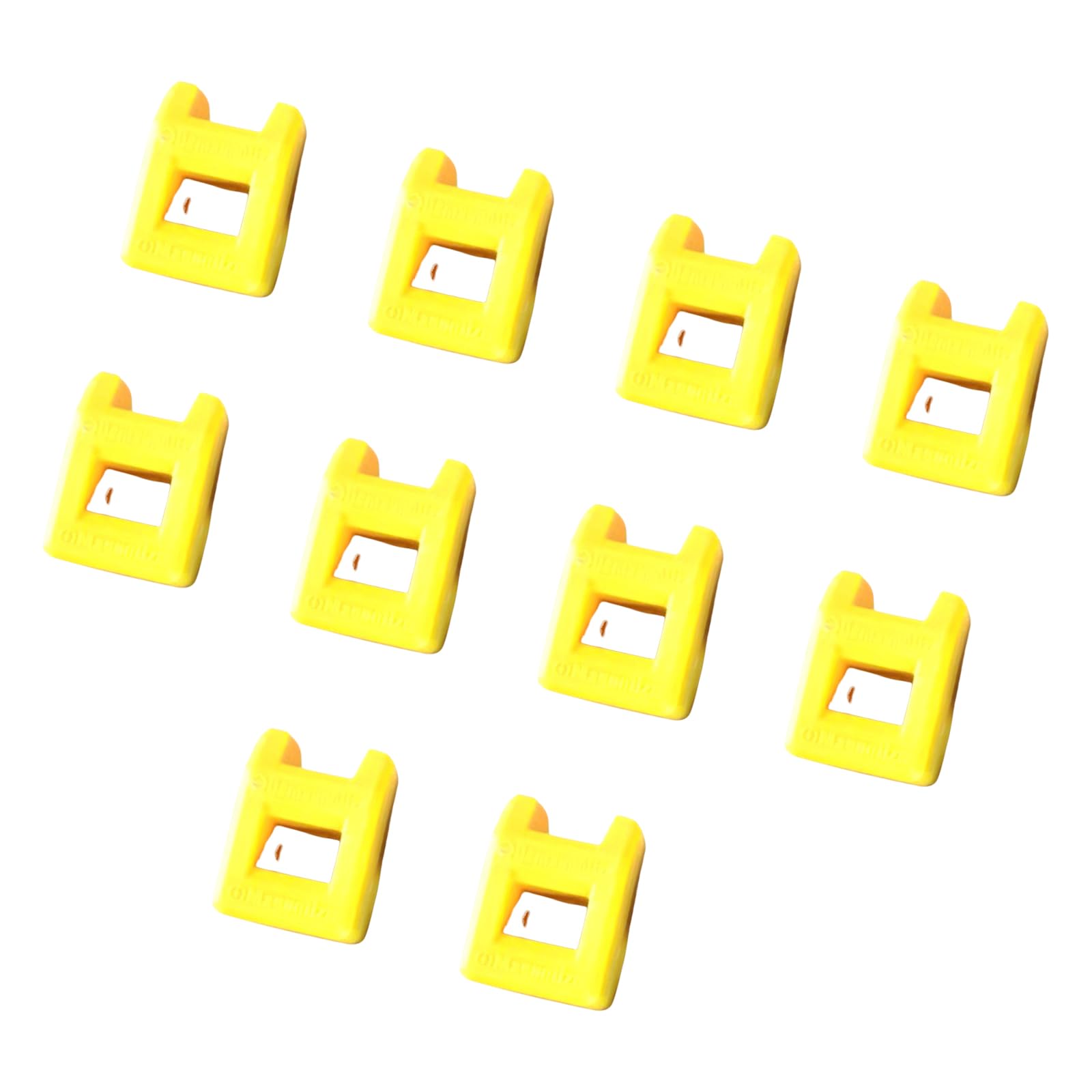 Nlaiousl Yellow 10Pieces 2 In 1 Screwdriver Magnetizer And Demagnetizer For Screwdrivers Tip Bit And Small Tool Precisions Construction Efficiency Boosting Magnetizer