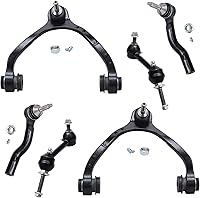 Vista 144 de Detroit Axle - Kit de brazos de control delantero RWD para Mercedes-Benz E320 E420 E430 E55 AMG, 2 brazos de control inferiores, 2 brazos de control