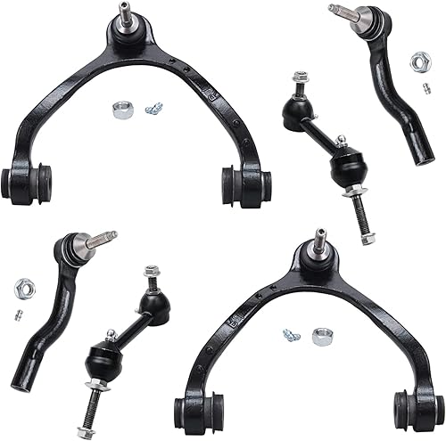 Miniatura 147 de Detroit Axle - Kit de brazos de control delanteros de 6 piezas para Hyundai Accent Kia Rio Rio5 06-10 2006 2007 2008 2009 2010 2011, 2 brazos de
