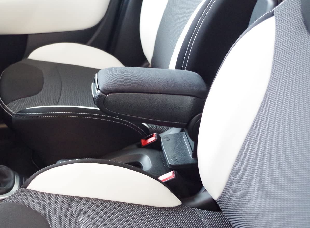 Bracciolo Portaoggetti Specifico In Tessuto Compatibile Con Fiat 500L Dal 2012 Al 2017
