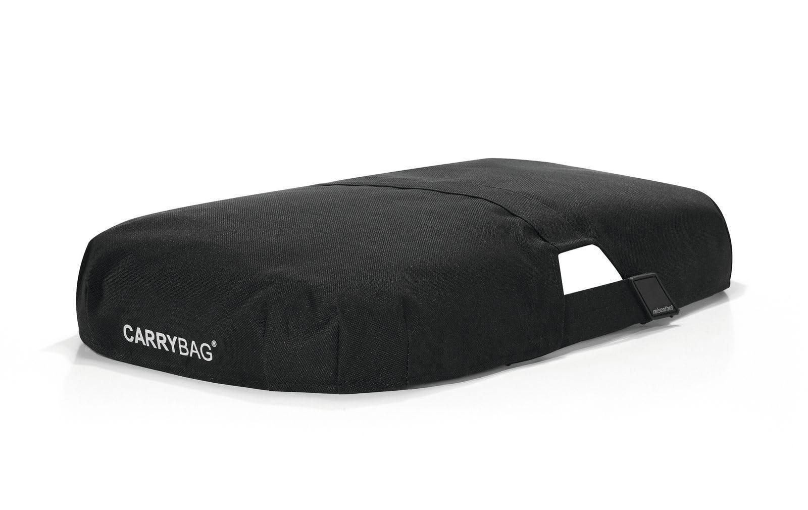 reisenthel Carrybag Frame - Cesta de la Compra con asa, Color Negro y Cubierta Negra