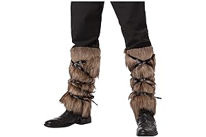 Viking Fluffy Faux Fur Fur Boot Cover