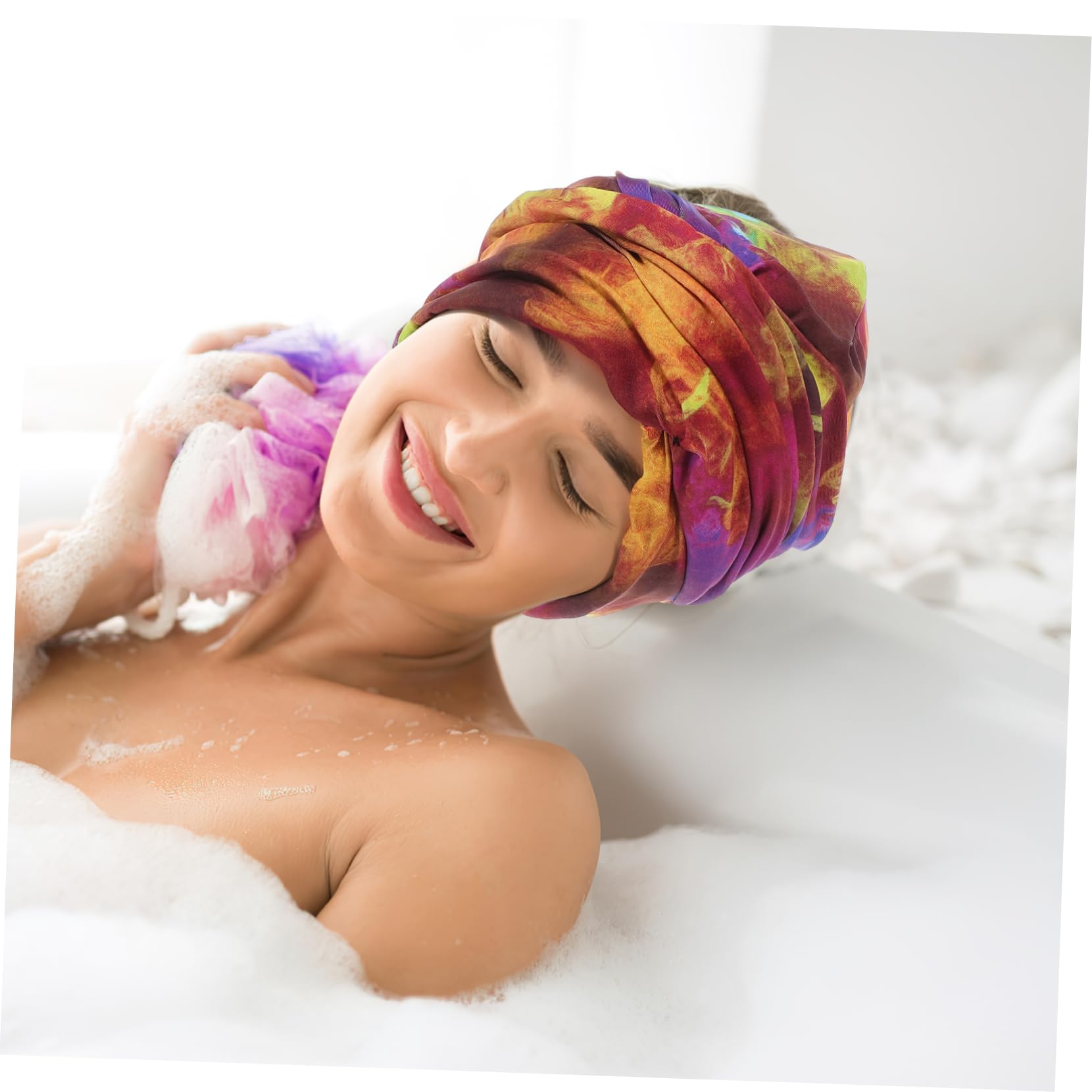 TOYANDONA Silicone per Donne e Antiscivolo per Lunghi Dreadlocks e Alta Elasticità e Comfort