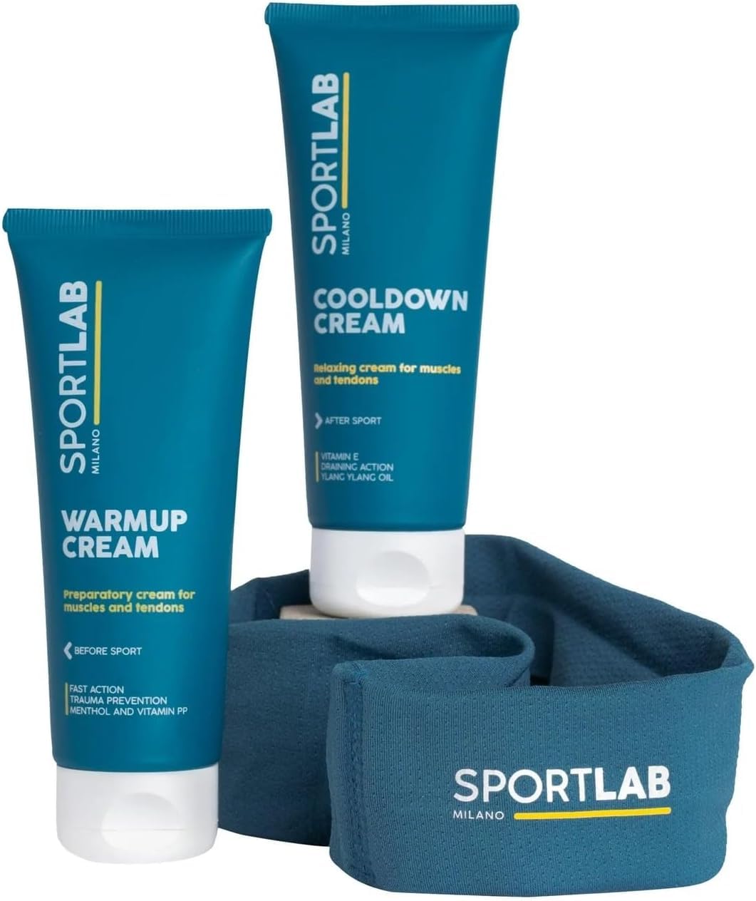 SPORTLAB Milano Warm & Cool - Warm und kühl: Vorbereitung und Entlastung für Muskeln und Sehnen