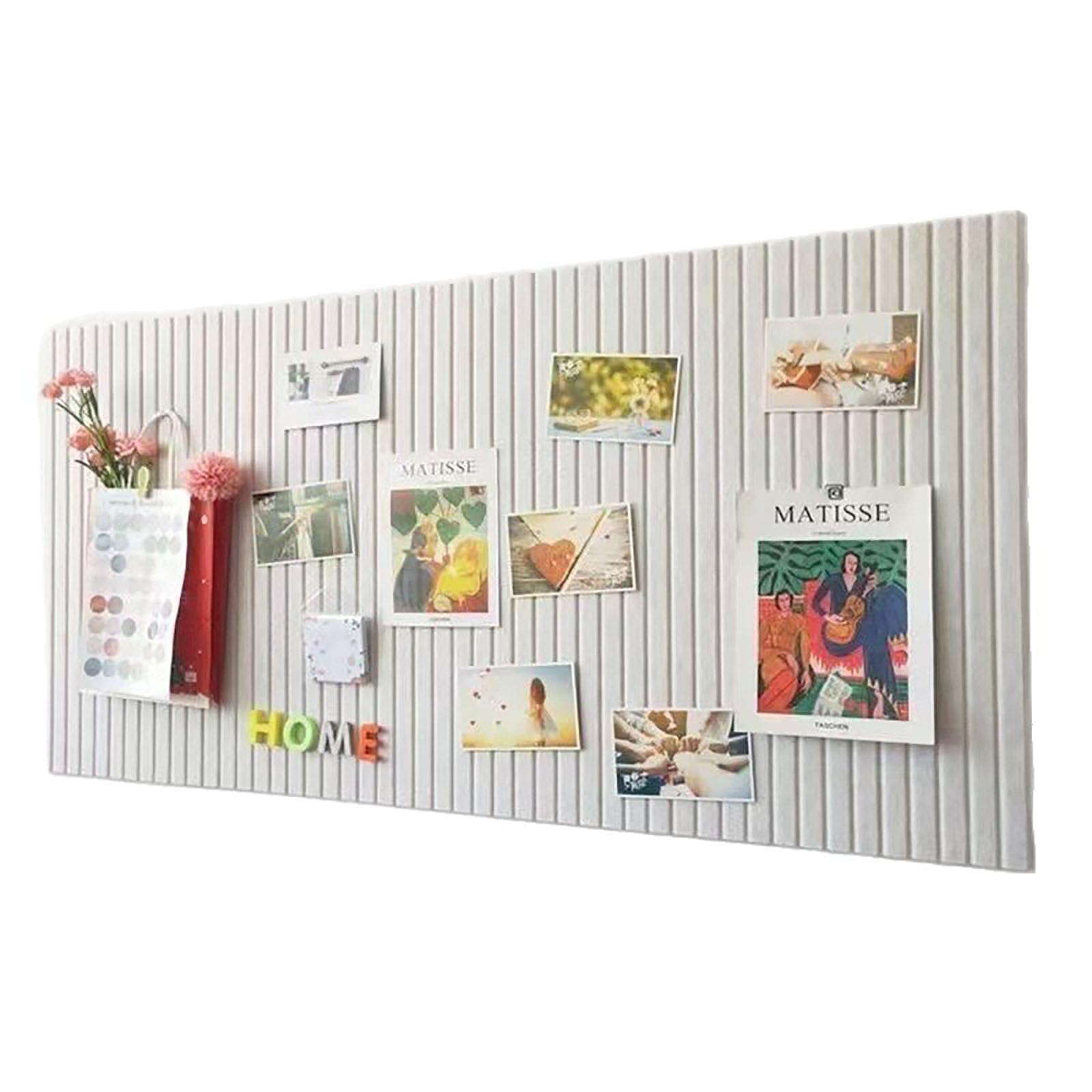 Duża Tablica Ogłoszeń 240x120cm, Składana Tablica Filcowa O Grubości 0,9cm | Samoprzylepna Dekoracyjna Tablica Marzeń na Zdjęcia na Ściany do Domu, Szkoły, Kuchni i Biura(Light Camel)