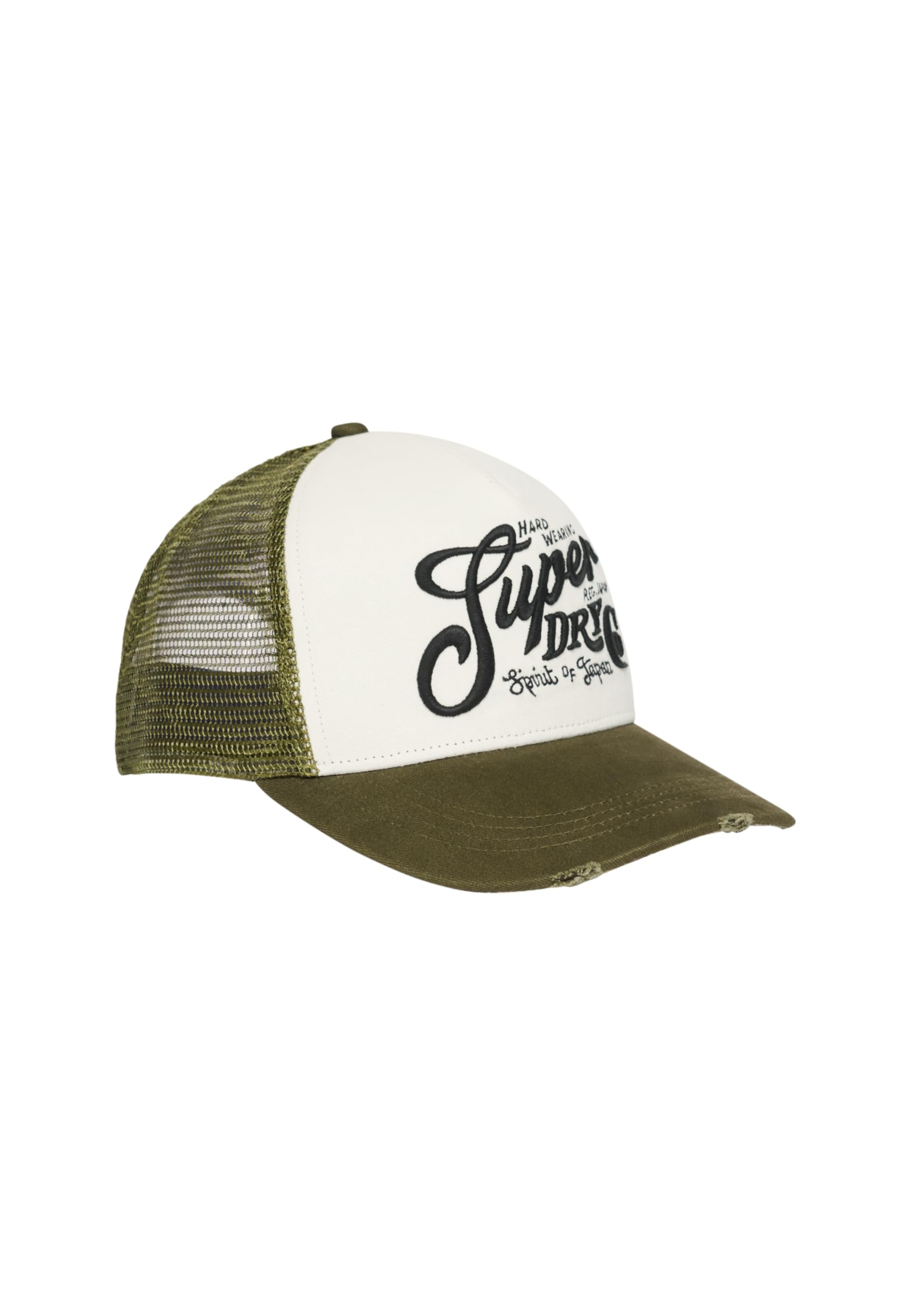 Superdry Caps Mesh Trucker kfg Khaki/Ecru, Green, One Size