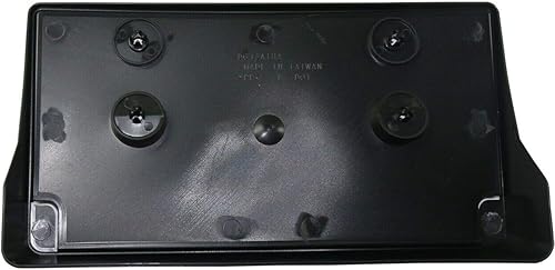 Miniatura 3 de DAT AUTO PARTS Soporte de parachoques delantero para placa de matrícula de repuesto para Dodge Ram 1500 2019-2022 con textura negra para todos los