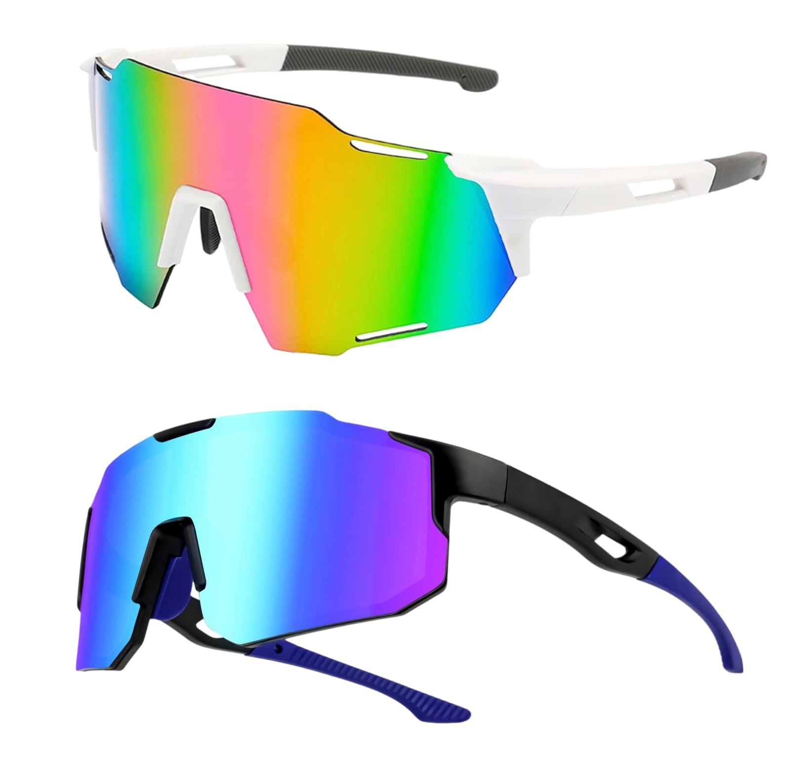 Lunettes de vélo UV400 pour hommes et femmes, moto, course, ski et pêche
