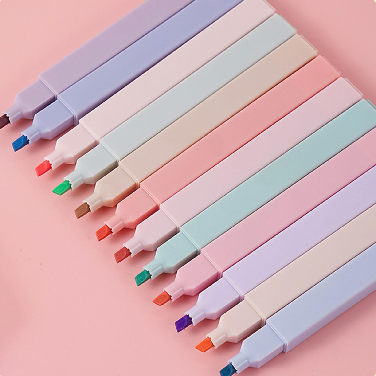 Ensemble cadeau fournitures scolaires papeterie trousse surligneurs stylo gel bureau pour étudiants et artistes cadeau avec trousse à crayons stylo gel pour étudiants