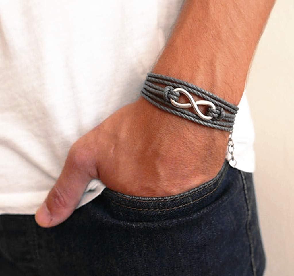 Infinity Inspiration Words Lettering Charm Pendant Connector Bracelet Bead Charm Linker for DIY Jewelry Making Findings(50pcs,Silver&Bronze Tones) - Image 6