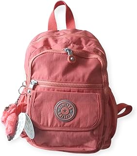 شنطة ظهر مقاومة للماء للنساء والفتيات مع 5 سحابات، جيب فيلكرو وجيب مخفي، تناسب تابلت مقاس 13 انش - تصميم متين وانيق مستوحى من شنطة المدرسة والسفر