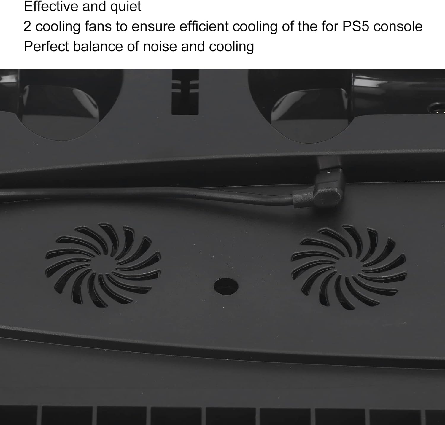 Vertical Stand Gaming Cooling Fan Professional Silent Controller Charging Cooling Station for Game Console