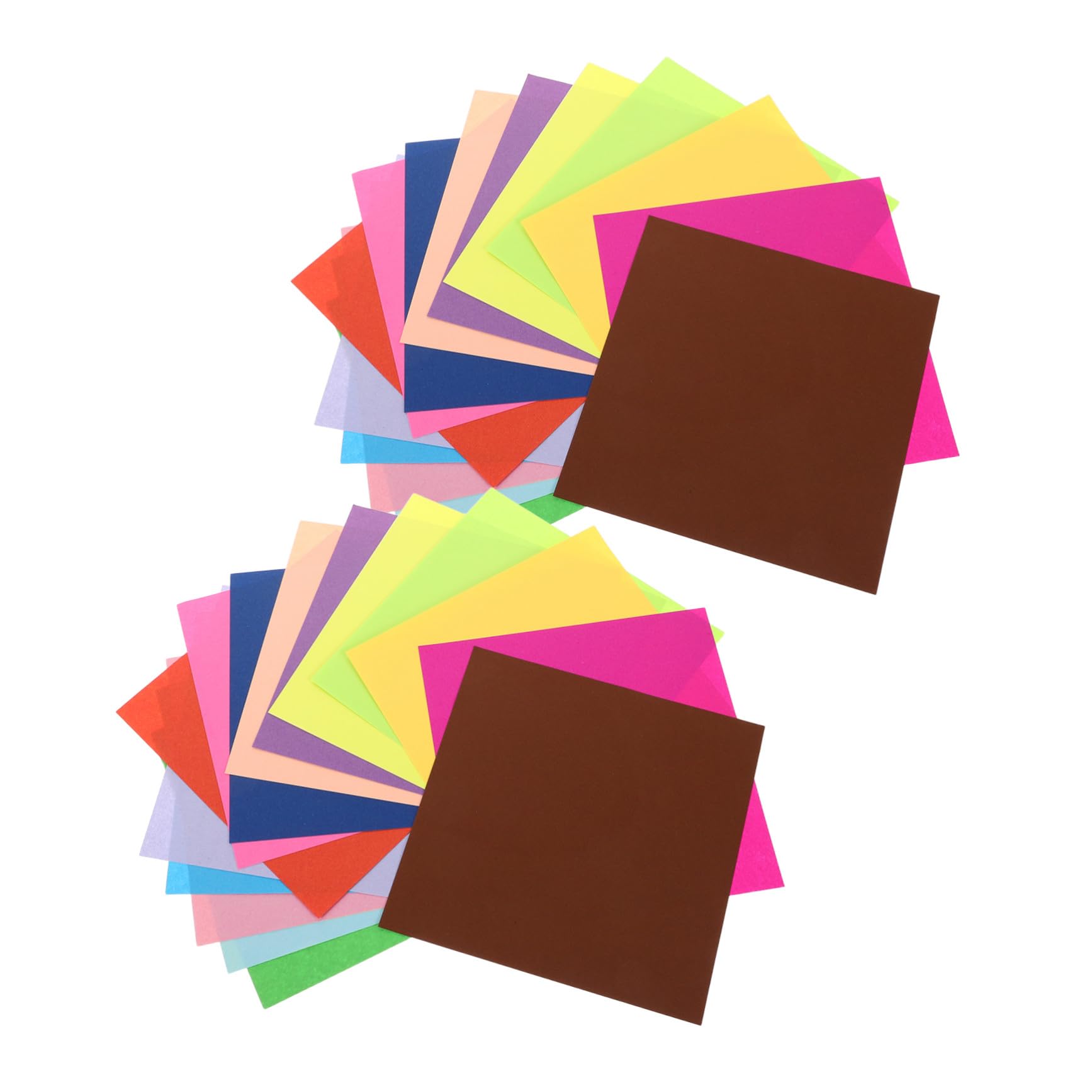 Quadratisches Origamipapier Doppelseitig für Kinder , 600 Blatt