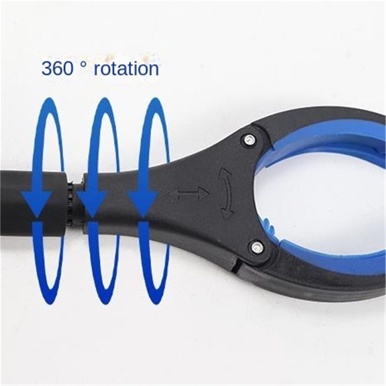 Pinza de Jardín Recogedor De Basura Ligero Y Flexible For Personas Mayores Y Discapacitadas, Herramienta De Ayuda For Alcanzar Brazo de Agarre(Blue)