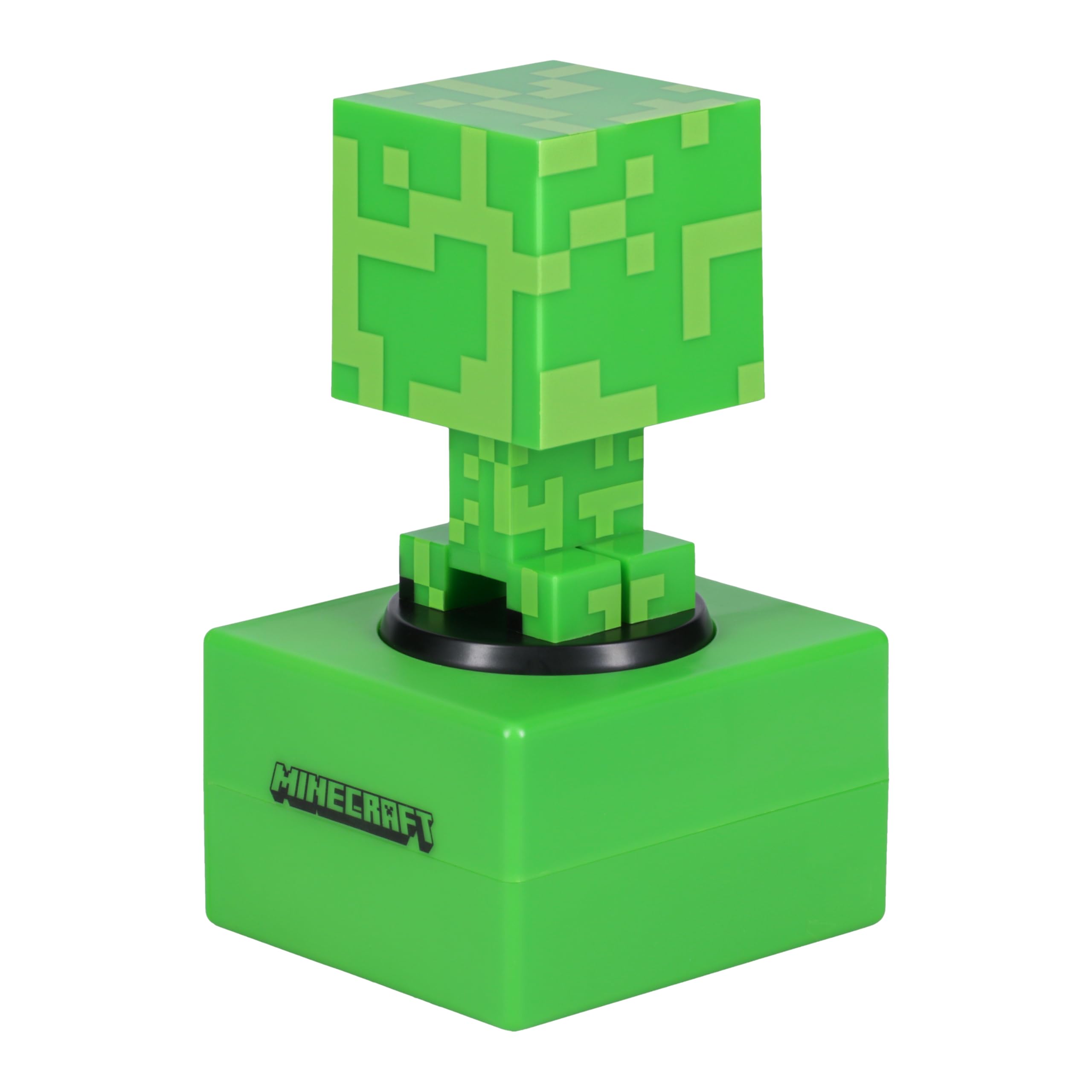 Paladone Sveglia Creeper Minecraft - Icona Ufficiale con Musica di Minecraft & Luce Notturna per Bambini & Adolescents, Accessorio per Stanza di Gioco, Regalo Novità per Fan Minecraft