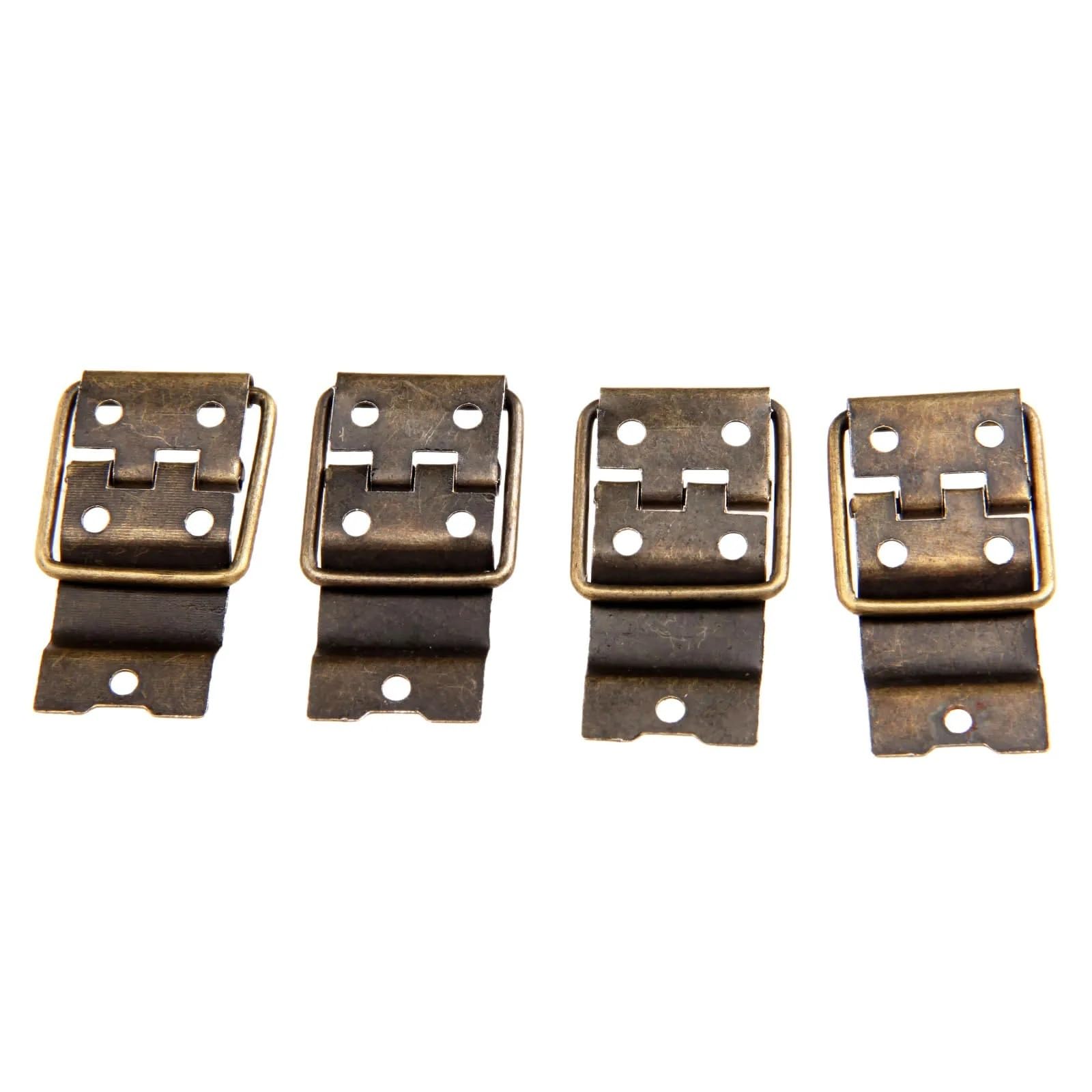 Rmwkrmogrf One Color Antique Bronze Cabinet Furniture Hinges Door Drawer Box Hardware 38X21mm 20Pcs