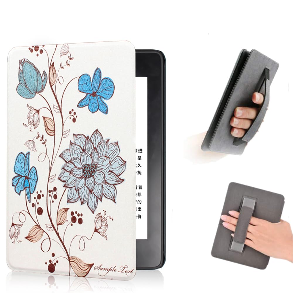 Funda para 6" Kindle (11.ª Generación - 2022) - PU de Primera Calidad Estuche con Correa de Mano y Automática Reposo/Activación Función(Modelo: C2V2L3) — view 10