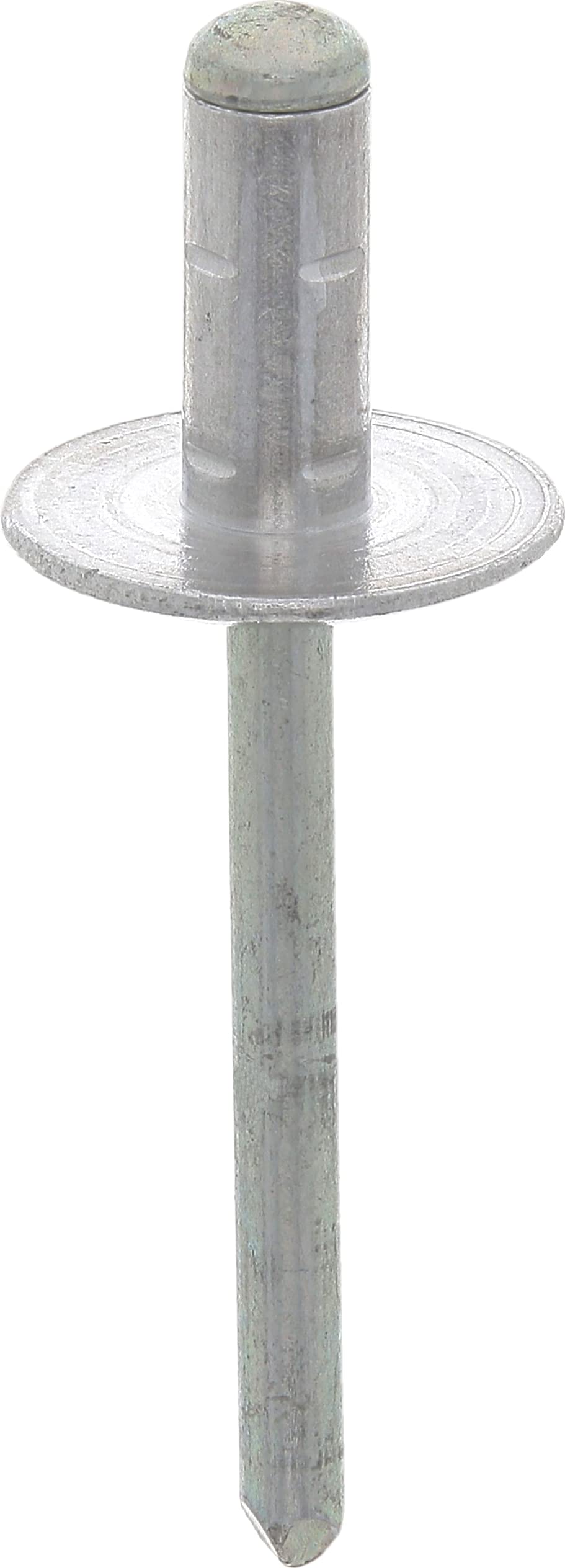 Rivets Tête Large Aluminium & Tige Acier Restagraf - 6 Mm X 14 Mm - Compatible Dacia, Fiat, Ford, Renault, Opel - Réf. 11689 - Sachet De 20
