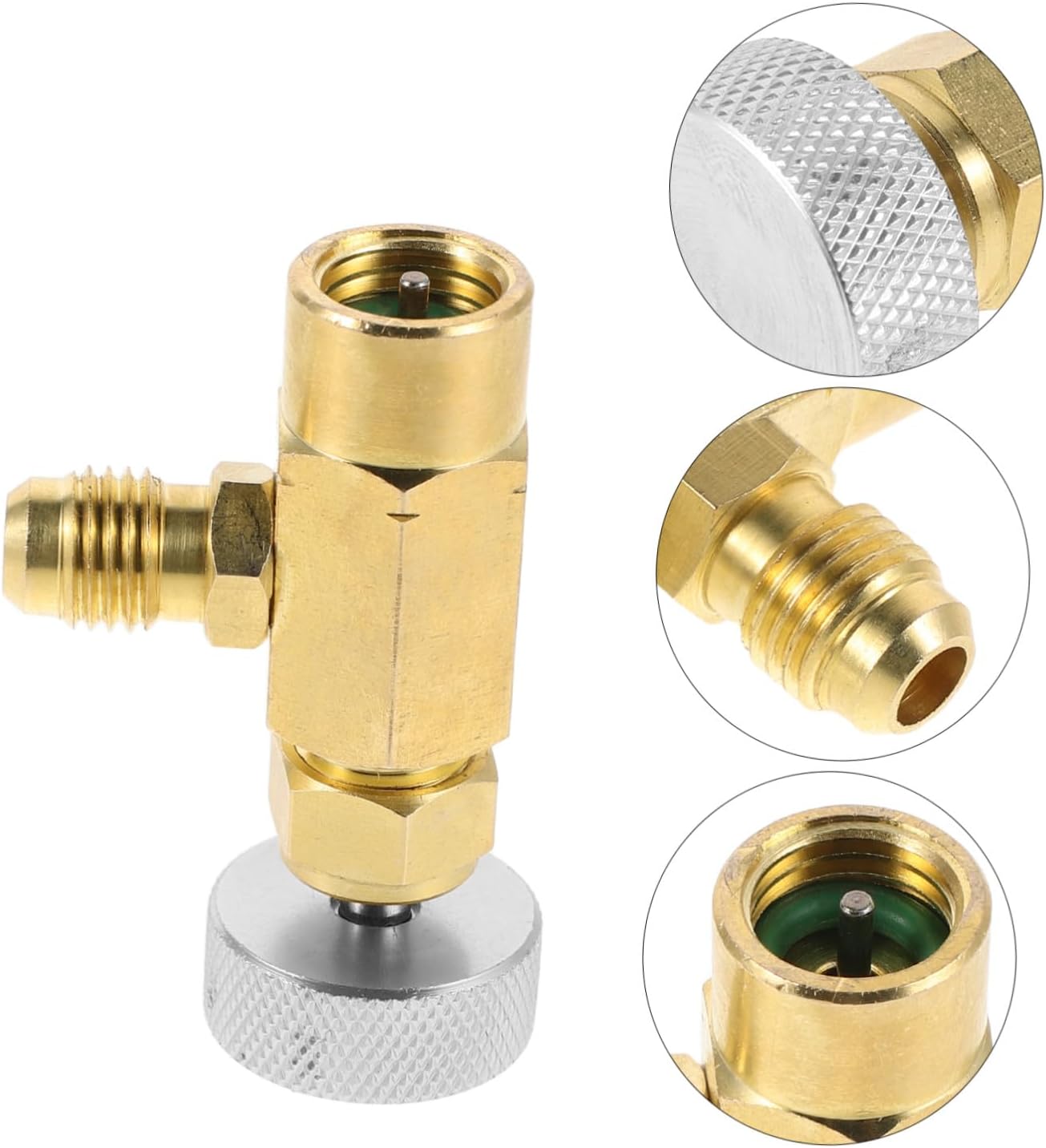 R1234yf Self Sealing Can Tap Valve Dispenser Tool for Car Ac Repair