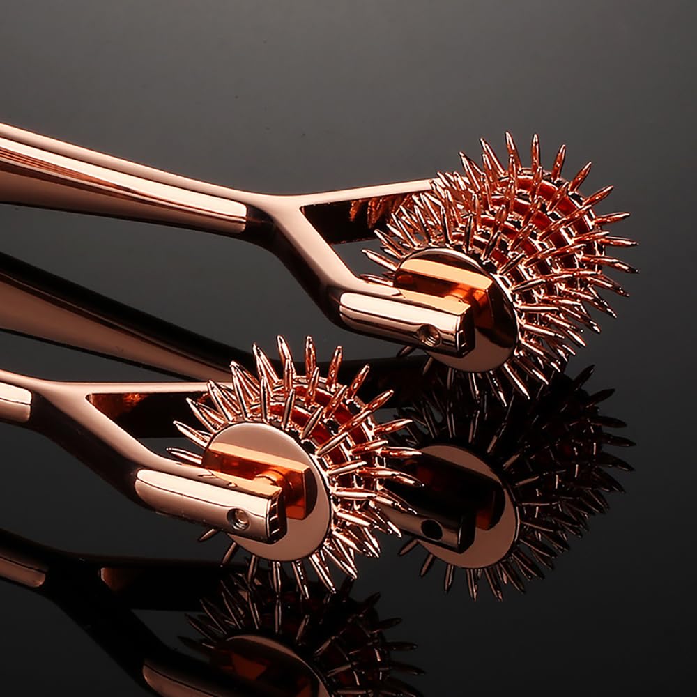 Rueda de Estimulación Nerviosa con Pluma – Nervenrad para Flirteo Sensual, Juguete Erótico para Mujeres y Parejas