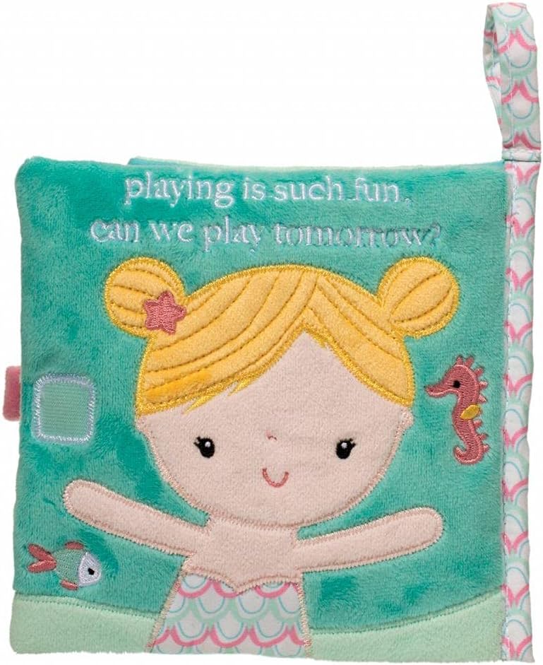 Douglas Baby Mermaid Soft Plush Activity Book