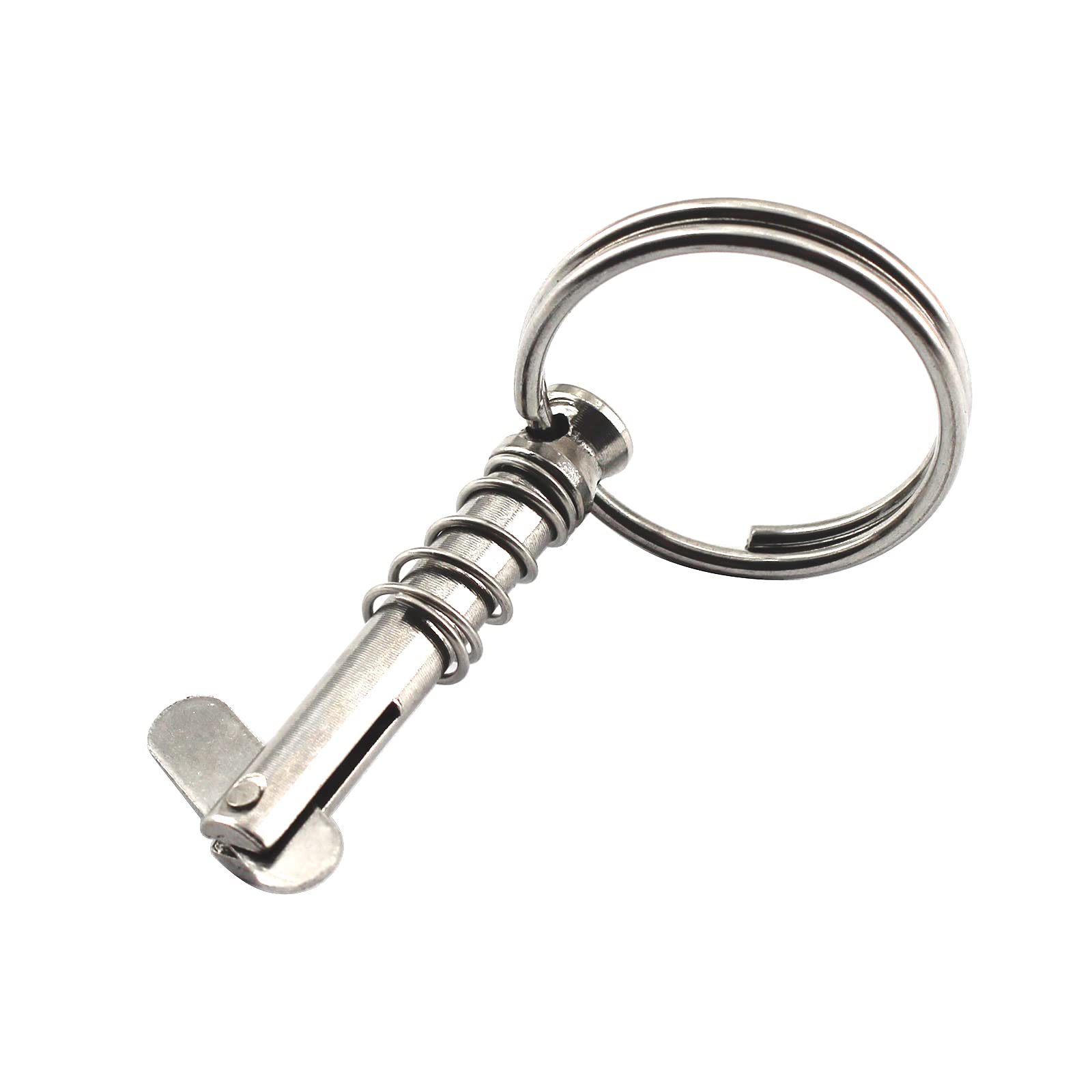 4 pines de liberación rápida de acero inoxidable de 6 mm x 39,5 mm, pasador superior de bimini para barco, accesorios de yate de hardware marino