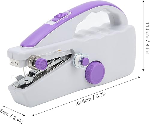 Miniatura 7 de Máquina de coser portátil Mini máquina de coser de velocidad rápida Mini máquina de coser cantante Máquina de coser de mano Máquina de coser de mano