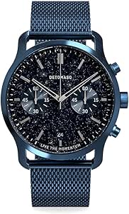 Detomaso Sorpasso Chronograph Limited Edition Gold Blue D02-30-13