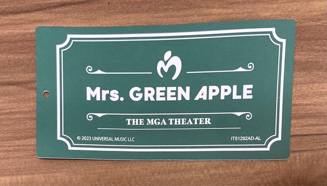 Amazon.co.jp: Mrs. GREEN APPLE ラバーバンド パンフレット