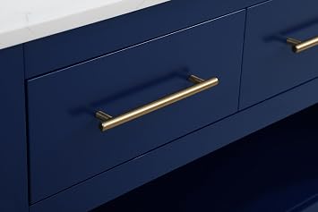 Elegant Kitchen and Bath 48 Kitchen Island in Natural Oak