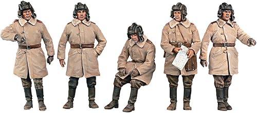 Mini Art 35244 Modelo Kit Soviético Tank Crew (Uniformes de Invierno) Edición Especial