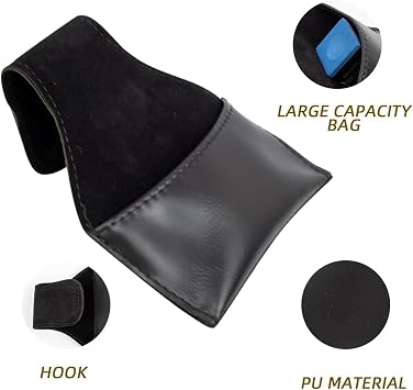 PU Billiard Chalk Holder with Belt Clip