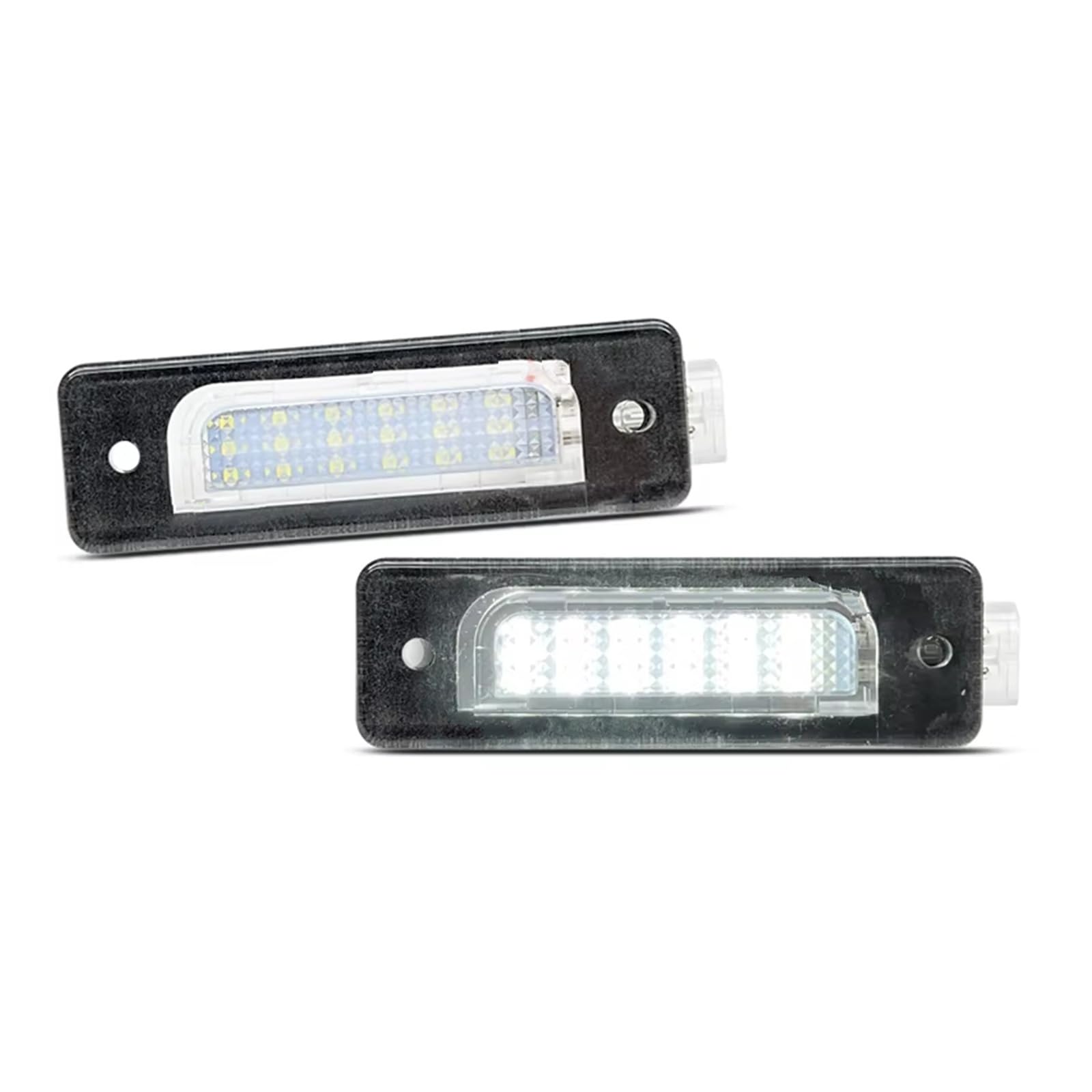 Luz trasera placa matrícula corrige fallos de iluminación en BMW E34 E32 plafones LED blancos 7