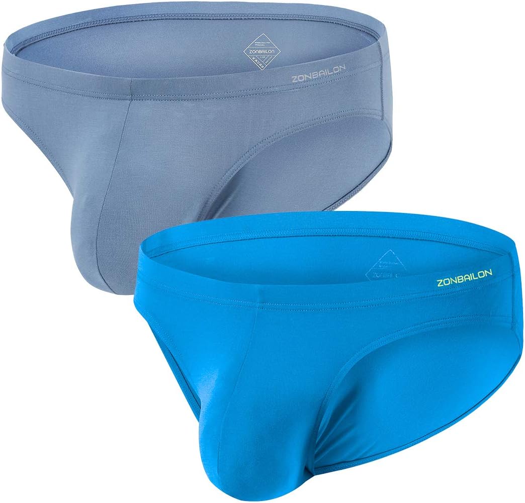 ZONBAILON Men's Thongs Underwear G-String T-Back Quick-Drying Low Rise Tagless