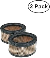 Vista 2 de Paquete de 2 filtros de aire 33268 de repuesto para Tecumseh 33268 33263 John Deere M49746 Oregon 30-100 Stens 100-115 compatible con Tecumseh HM70
