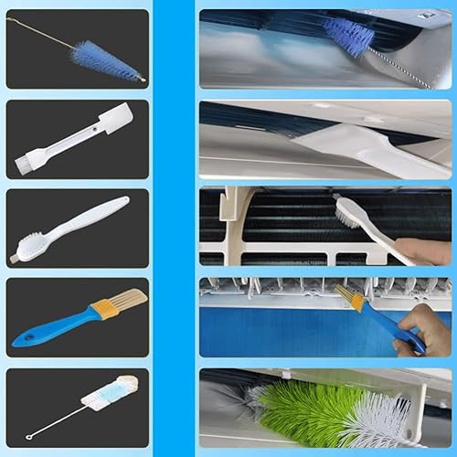 Miniatura 7 de EMVANV Kit de limpieza de aire acondicionado dividido a prueba de agua, para montar en la pared, cubierta limpia, bolsa de servicio para aire