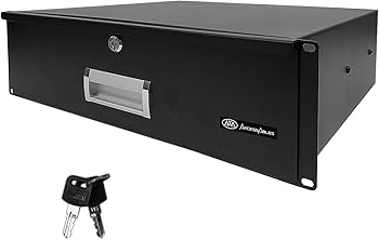 Amazon.com: 3U Locking Rack Drawer by AxcessAbles | 15 Amazon.com: 3U Locking Rack Drawer by AxcessAbles | 15