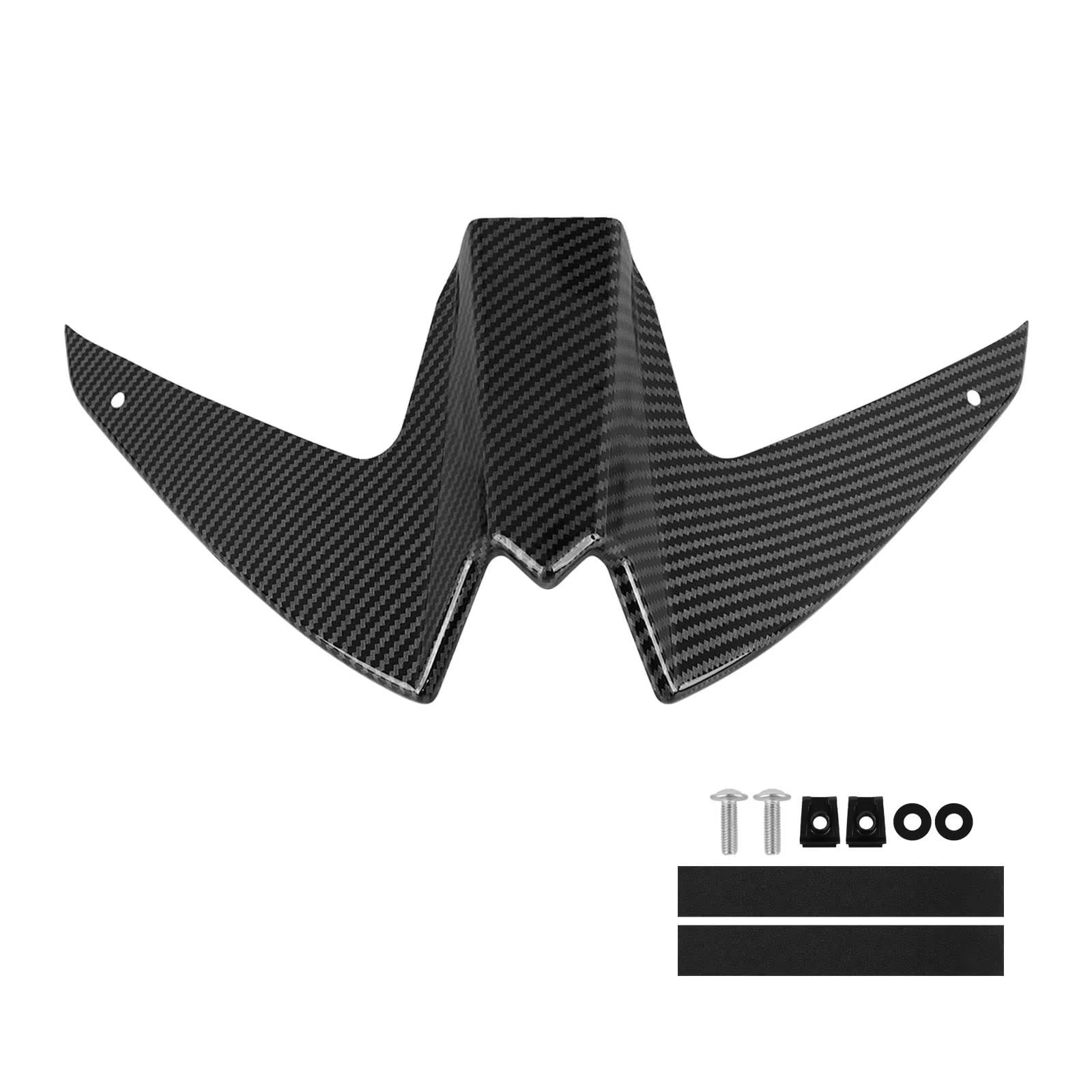 Spoiler aileron TMAX 560 en ABS aspect fibre de carbone pour Tech Max - 6
