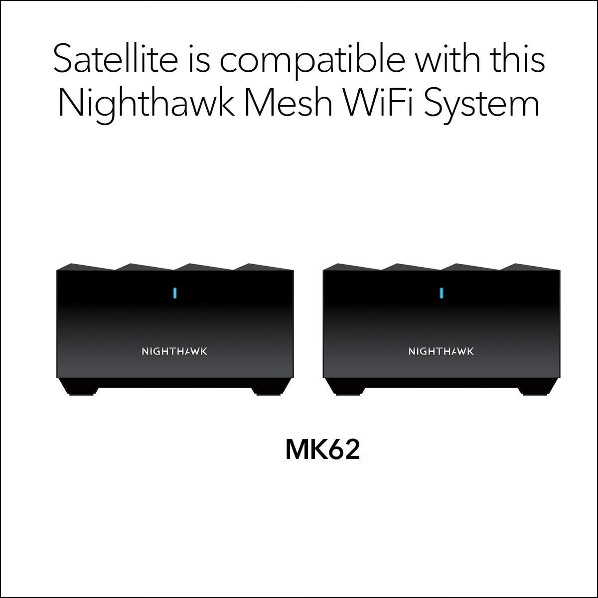 NETGEAR Nighthawk Dual-Band WiFi 6 Mesh Add-on Satellite