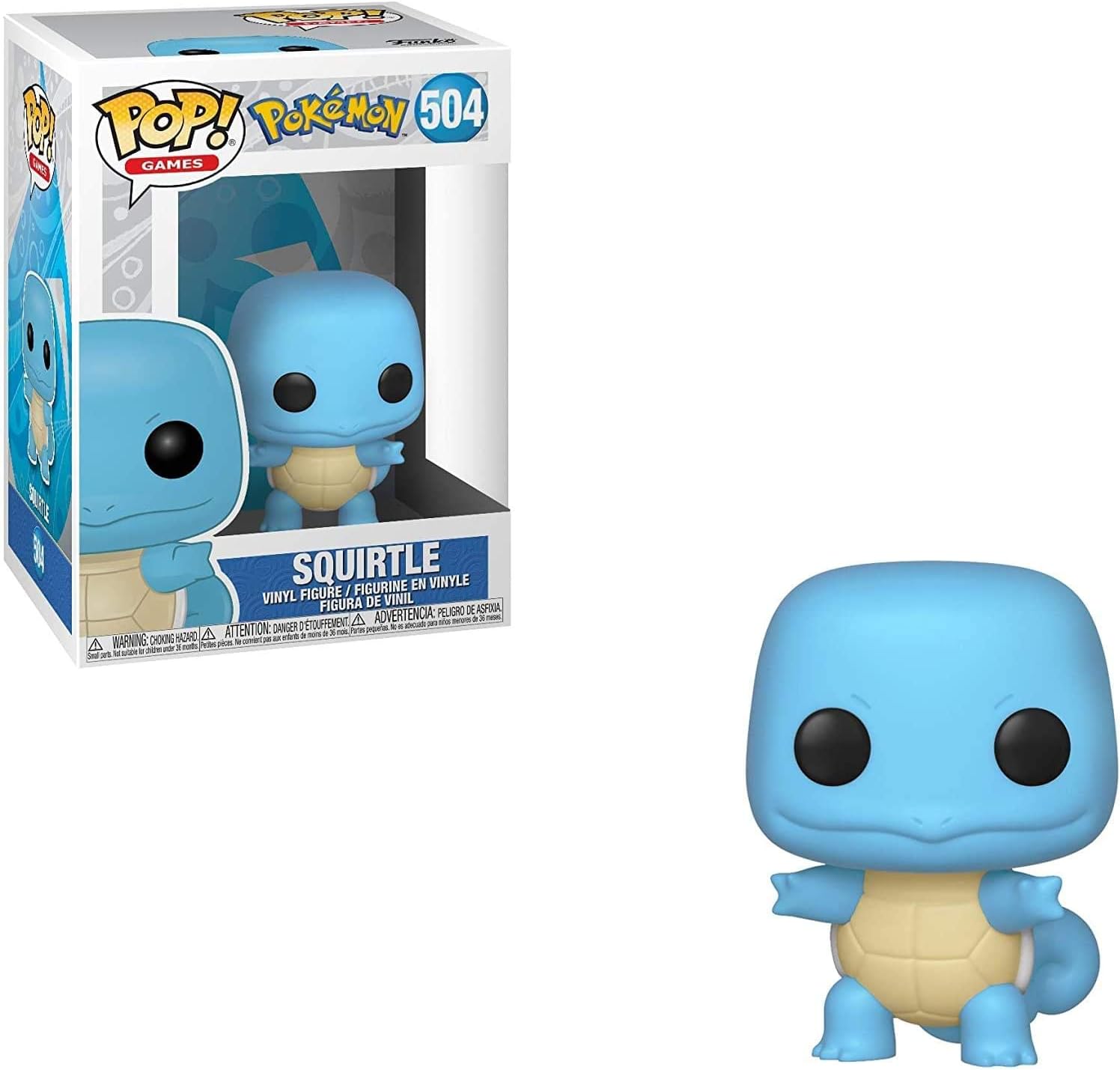 Funko Pop!: Pokemon - Squirtle, Multicolor