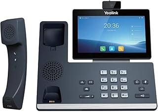 Yealink T58W Pro IP Phone - Corded/Cordless - Corded/Cordless - Wi-Fi, DECT, Bluetooth - Desktop, Wall Mountable - Classic Gray