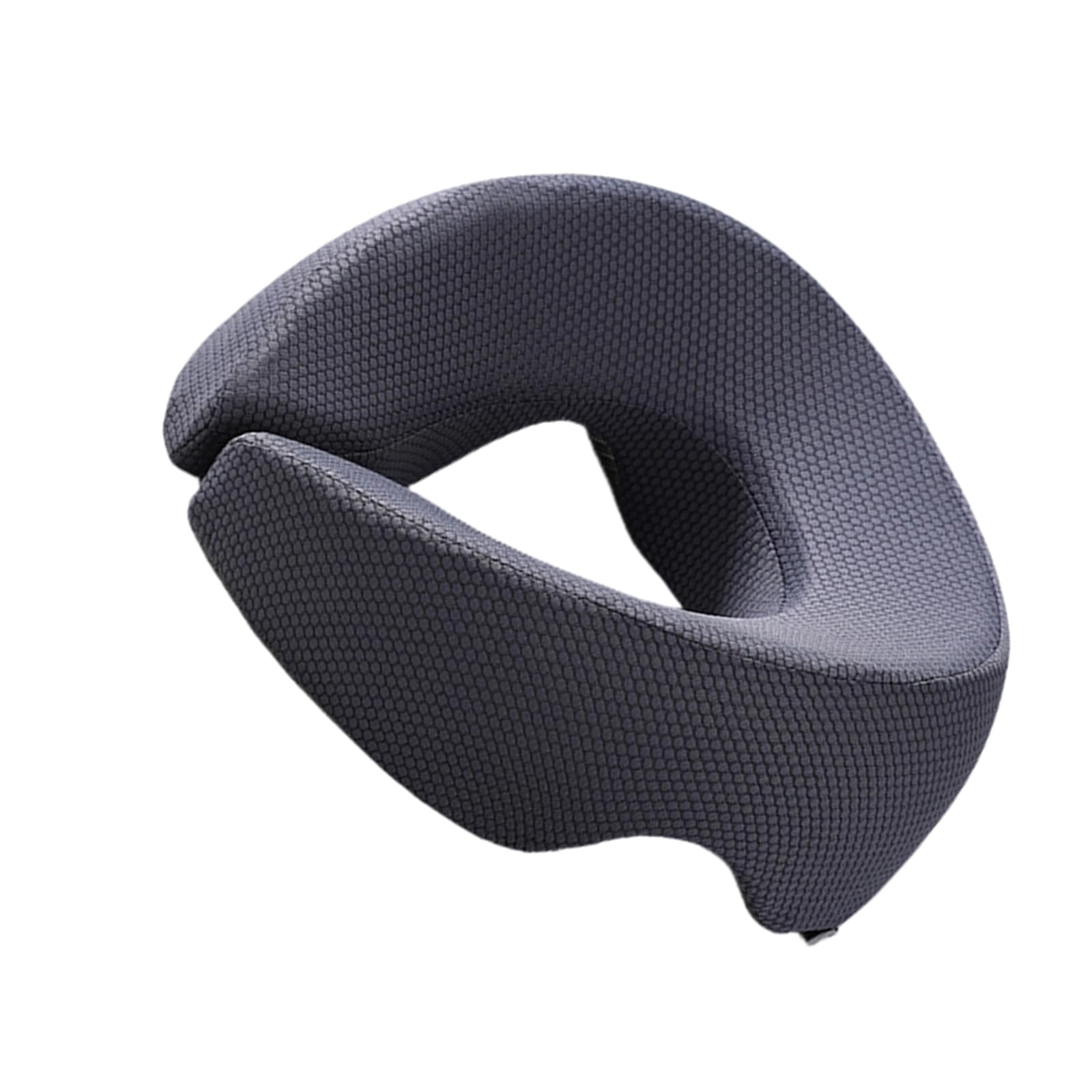 Tsophreniq Ergonomic Face Down Pillow with Removable Cover Stomach Headrest for Massage Table Cradles Cushion Memory Foam Down Ergonomic Massage Headrest with Detachable Cover