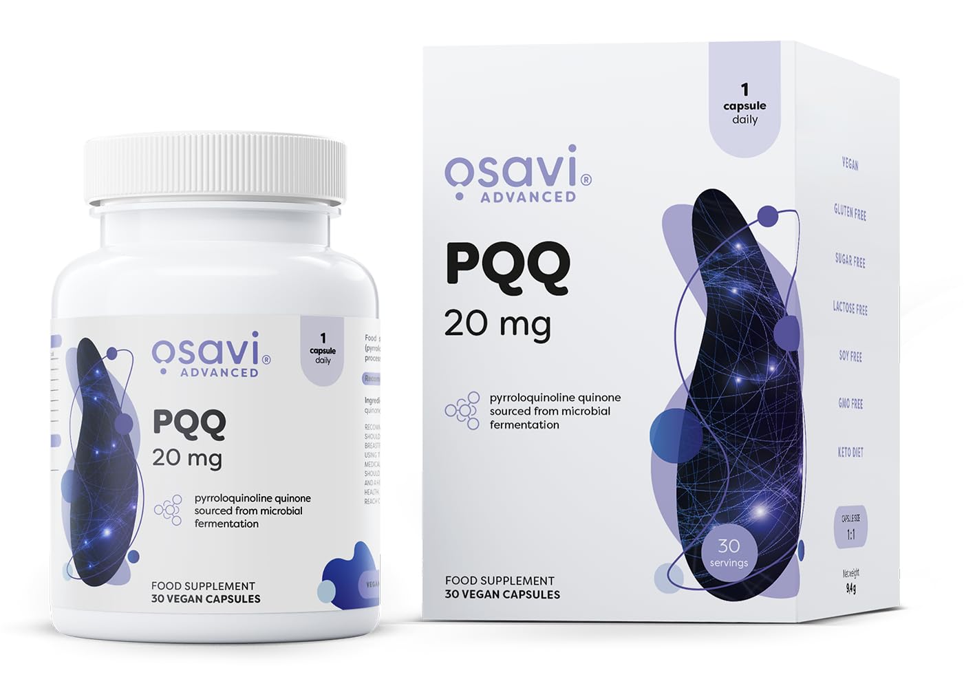 Osavi , Pqq, 20Mg - 30 Vegan Caps