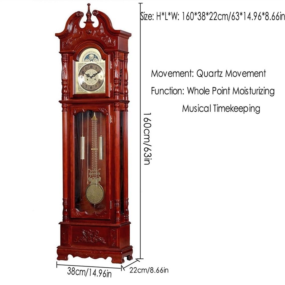 Decorativo Reloj vertical de mesa con movimiento cuarzo para la oficina